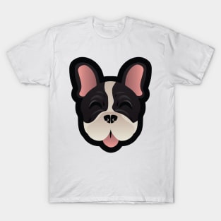 Brindle Pied Frenchie T-Shirt